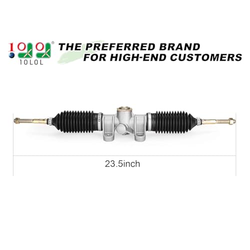10L0L Steering Gear Box Assembly Steering Rack for Club Car Precedent/Onward/Tempo 2004-up Golf Cart, Replace OEM 102288601
