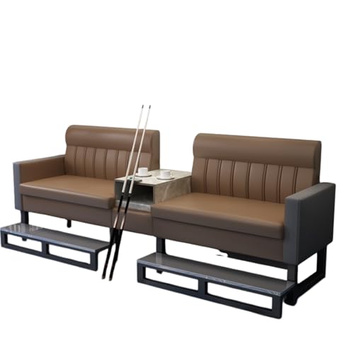 KIBONCY Sofá Multifuncional con Silla de Billar, Cabina de sofá con Mesa de Pedales, for Mesa de salón de Billar(J)
