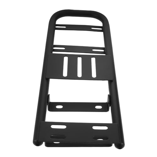 Gatuida Electric Bike Rear Rack Upgrade Stable Motorcycle Rail Luggage Carrier with Reinforced Support Frame for Touring and Road Trips Easy to Install Cargo Platform Compatible with