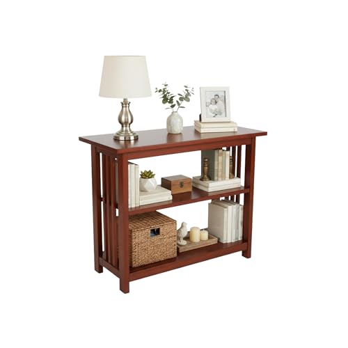 Alaterre Artisan Under Window Bookshelf, Cherry