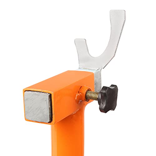 Image of Grandbiker Universal Rear Paddock Stand with Spool Lifting Holders Only for KTM,Yamaha,Kawasaki,BMW,TVS,Bajaj,Hero,Mahindra,Triumph Street etc (Orange)