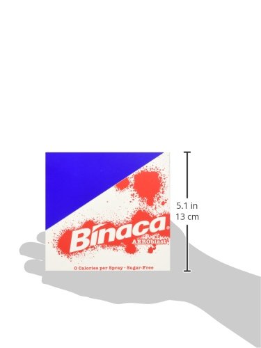 Binaca sugar-free Aeroblast 150 Breath Spray, Spearmint 0.214 oz(pack of 6) - Thumbnail 5