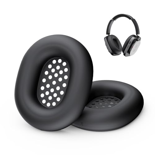 Funda protectora para almohadillas de auriculares Nothing Headphone (1) y Nothing Headphone (a) 2026, cubierta lavable y suave de silicona (Negro)
