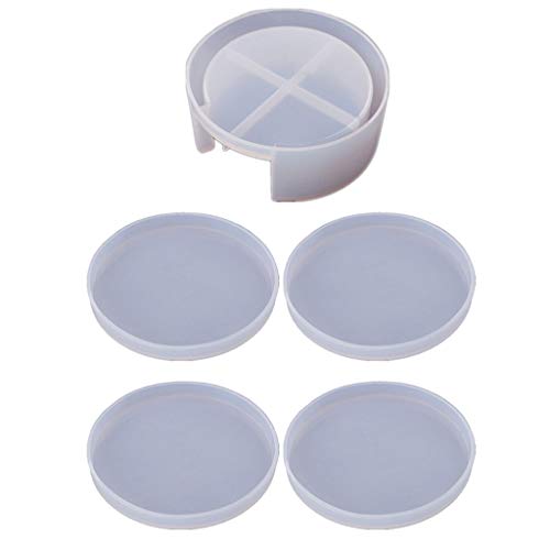 Bandeja de té de cristal, molde de café de resina epoxi, mantel individual adecuado para decoración del hogar, mesa de vino