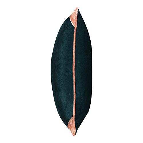 Image of Cazimo Velvet Cushion Covers for Bed, Sofa and Couch - 16 * 16 inches | Ideal for Living Room | Set of 2, Black