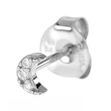  Piercing puce Agatha Lunita argent oxydes