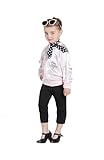 Incluye Pañuelo: Este conjunto de abrigo para niña incluye un pañuelo a juego para un look completo