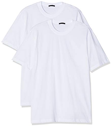 Schiesser Herren Unterhemd 2 er Pack 208150-100, Gr. 7 (XL), Weiß (100-weiss)
