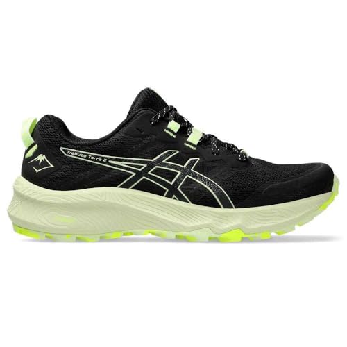 ASICS Damen Trabuco Terra 2 Sneaker, Black Cool Matcha, 42,5 EU