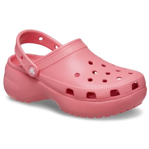 Image of Crocs Women's Classic Platform Clog, Hot Blush, 5 US
