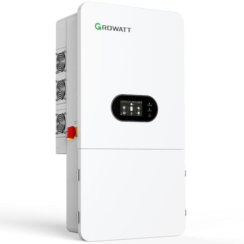 Growatt 10kW Hybrid Solar Inverter, 3 MPPT, 48V, UL1741