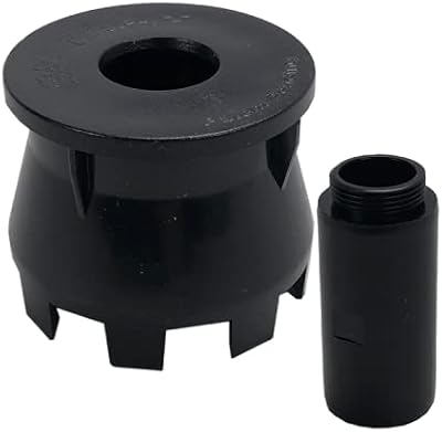 Kap-It Pop-Up Sprinkler Riser Extension 1-1/2in. (2, Black) (KAP-2)