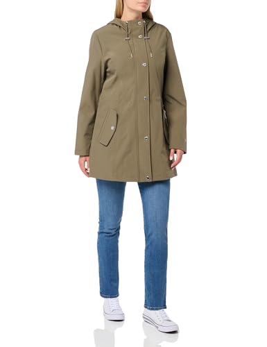 Tommy Hilfiger Women's Hooded Transitional Adjustable Waist Softshell Rain Coat2