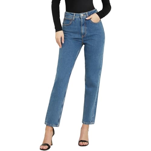 GUESS Women's Mom Jean