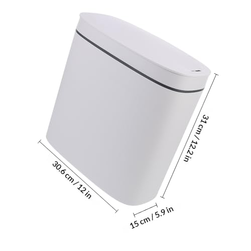 Bote de basura inteligente con sensor y carga USB 14L miniatura 2