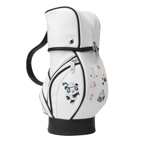 Sac de rangement de golf chic en cuir synthétique pour femme