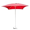 Parasols 6,6 Ft / 2 M Vierkante Patio Tuintafelparaplu, Perfect Voor Buitentuin, Strand Commerciële Evenementenmarkt…