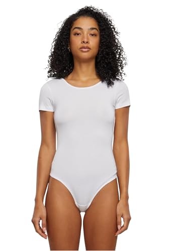 Urban Classics Damen Body Ladies Organic Stretch Jersey Body, Kurzarm Body für Frauen, Bio-Baumwolle, erhältlich in vielen Farben, Größen XS-5XL