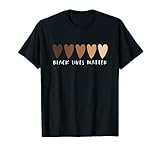 BLM Black Lives Matter Heart T-Shirt
