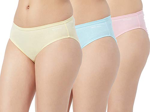 Image of Fruit of the Loom Women's Bikini(Colors and Prints May Vary) (Pack of 3)