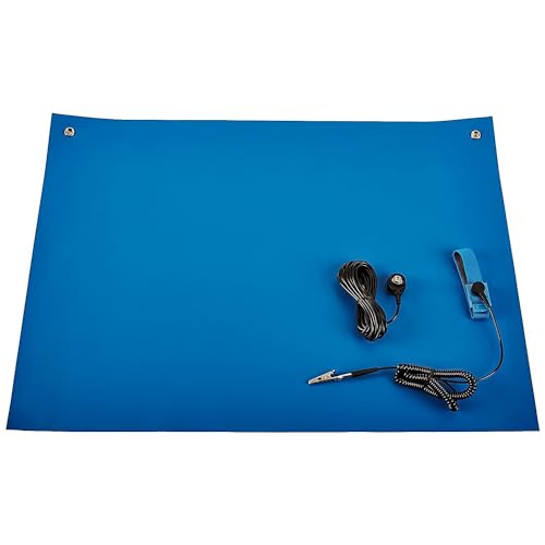 Bertech ESD Soldering Mat Roll, Blue, 2' Wide x 4' Long x 0.06