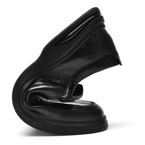 Men's Slip-On Oxford Dress Shoes, Lightweight Comfortable Leather Wedding & Prom Shoes, Round Toe Formal Fashion Shoes for Men3