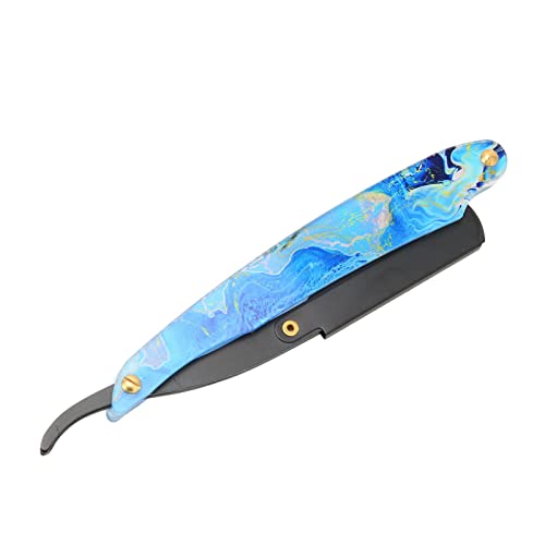 Barber Straight Edge Razor Holder Without Blades Acrylic Handle Vintage Style For Men Shaving #TOP4