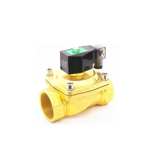 Électrovanne en laiton fermeture normale orifice 50 mm