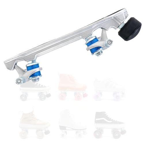 1 par de placas de skate de rolo, suporte de base de patins de quatro rodas, acessórios de modificaç