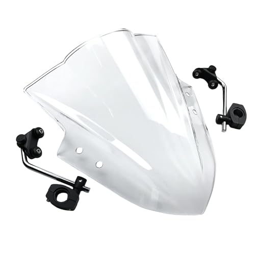 Pare-Brise Moto Réglable pour Améliorer le Confort des Roadsters MT