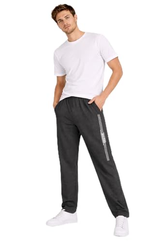 Image of DYCA by Bodycare Men's Cotton Track Pant - Casual Straight Fit Sports Joggers for Gym, Running, Workout, Lounge Wear for Men