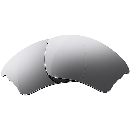 Image of Polarized Replacement Lenses for Oakley Half Jacket XLJ Sunglasses-Multi Options,with Lens Cloth