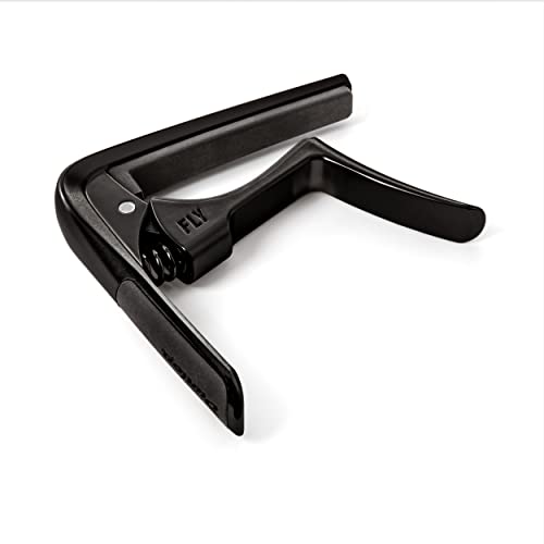 Jim Dunlop Trigger Fly Capo Curved Black #TOP1