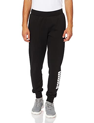 Puma 4063699445114 PUMA Power Logo Sweat Pants FL cl Pantaloni Uomo, XXL, Puma Black