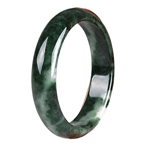 Bracelet jonc en jadéite cristal de guérison pour attirer la chance