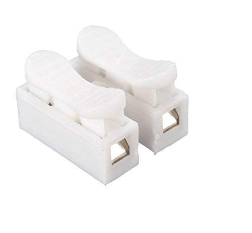 MTSZZF 30 pieces Wiring Cap 2 Pins Cable Connector CH2 Quick Connection Lock Wire Terminals [Energy Class A]