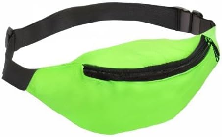 Miniatura 9 de PATIKIL Riñonera de los años 80 para mujer, riñonera de los años 90 para fiestas, correr, Verde