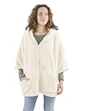  Coline - Veste cocooning oversize manches 3/4 - Couleur : Beige - Taille Unique