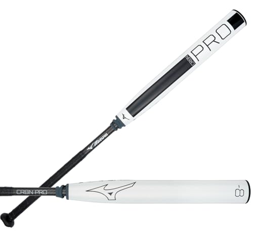Mizuno CRBN Pro Batte Softball -8 Finition Premium Carbone pour Compétition