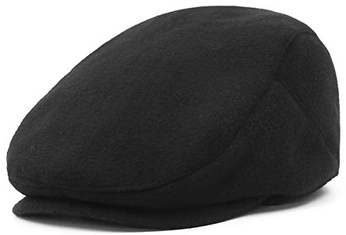 Cloudkids Sombreros Baker Boy Gorras para Hombre Baker Boy Newsboy Flat Cap Gorra Plana Peaky Blinders Primavera Otoño Invierno para Hombre (55-59cm Ajustable)