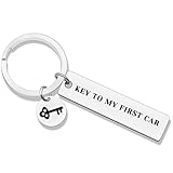 Jielahua New Driver Keychain Gifts Drivers License Gifts First Car Gifts First Time Car Owner Gifts Sweet Sixteen Gifts Driver Keychain for Son Daughter Friends New Driver Gifts for New Car Owner