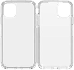 OtterBox iPhone 11 Symmetry Series Case - CLEAR, ultra-sleek, wireless charging compatible, raised edges prote