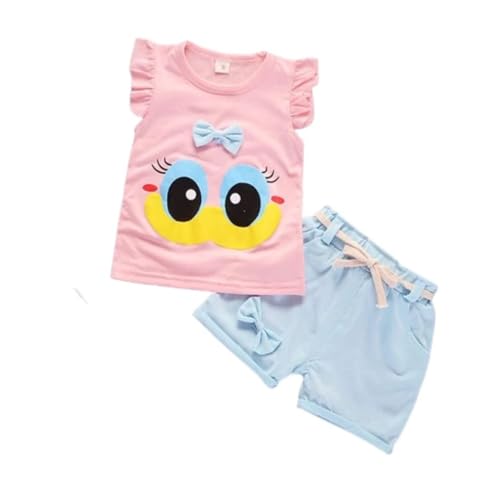 Image of 4YOU DRESSES Beautiful Cotton Fabric Print Top and Bottom Dress For Girls