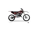  Kit Deco Moto Cross Techno Yamaha 125 YZ Rouge