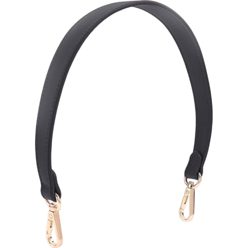 CALFOVERA Manici per Borse in Pelle PU da 48cm, Neri,