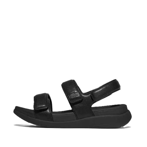 Image of FitFlop F-Mode Go Adjustable Flatform Back-Strap Sandals