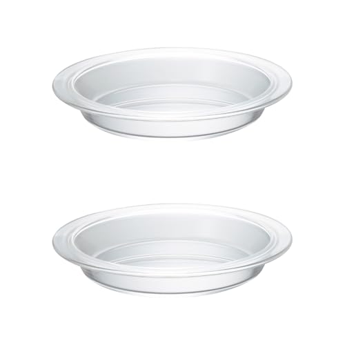 HARIO HPZ-1812 Bakeware Pie Dish, Set of 2