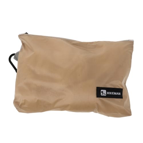 BESPORTBLE Bolsa Organizadora De Viaje Bolsa De Mensajero Cubos De Viaje Para Empacar Bolsa Húmeda Impermeable Bolsas De Compresión De Viaje Para Embalaje Tejido Recubierto De Silicona Khaki