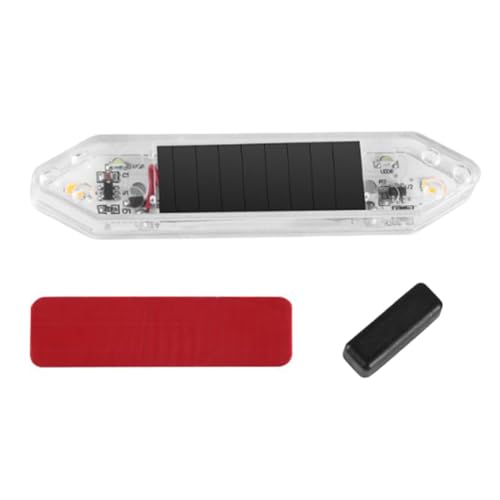 Car Solar-Powered Door Warning Lights, With Intelligent Magnetic Induction, 8x1.5cm, Led Vehicle Safety Light, Solar Powered Warning Lamp, Easy Installation, For All Types Of Vehicle Use