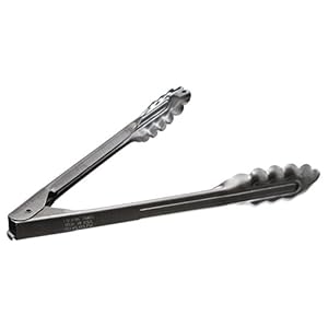 Edlund – 9 inch heavy duty stainless steel restaurant tongs with Lock – 4409 HDL – 1 pack